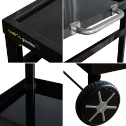 Desserte clipsable pour plancha COBAN - COOK'IN GARDEN