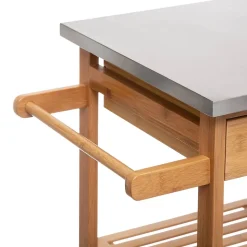 Desserte grand modèle tiroirs/paniers Bambou - 5Five
