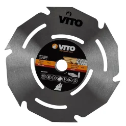Disque coupe bois et PVC 230 x 1,8mm Meuleuses Alésage 22.5mm VITO