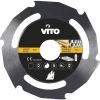 Disque de coupe pour meuleuse d'angle 230mm Bois et PVC Alésage 22.5mm VITO