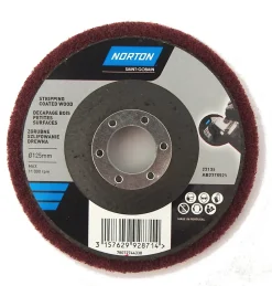 Disque de décapage bois petites surfaces Norton ø125 mm