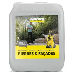Détergent pierre et façades Karcher 5L pour extérieur