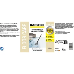 Détergent pour moquette et tapis Karcher RM519