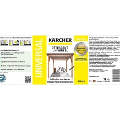 Détergent universel Karcher 1L pour surfaces multiples