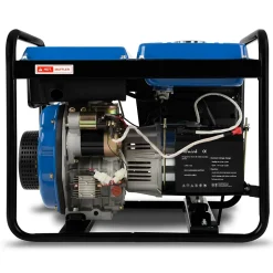 EBERTH 3000 Watt Groupe Electrogene Diesel Generateur Electrique Portable avec Moteur Diesel 5,7 CV, 4 Temps, 2x 230V, 1x 12V
