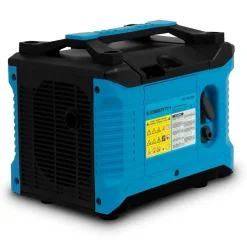 EBERTH Générateur d'Électricité Inverter Silencieux 1000 W, Groupe Électrogène, Moteur à Essence 2 CV, 1x 230V et 2x prise USB