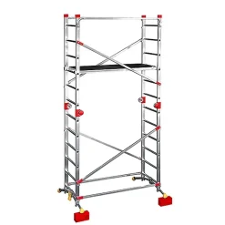 Echafaudage multifonction 1 plateau - Hauteur max. de travail 4.33m - 9475-791