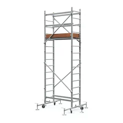 Echafaudage roulant - Hauteur de travail maximale de 5.00m - 8200