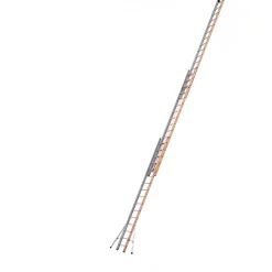 Echelle PRONOR coulisse à cordes 3 plans 8,57m Tubesca Comabi