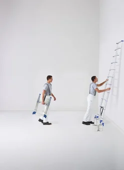 Echelle télescopique aluminium X-Tenso 3,20 m 11 échelons