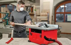 Einhell Scie circulaire sur table TC-TS 8 - 1200W - lame D.200mm - coupe max 45mm - butée parallèle
