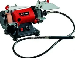 Einhell Touret à meuler TC-XG 75 Kit - jeu complet d'accessoires - ajustable - anti-vibration