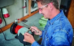 Einhell Touret à meuler TC-WD 200/150 - ajustable - anti-vibration