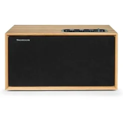 Enceinte Bluetooth Thomson WS502 100W caisson bois Bluetooth 5.0 USB RCA AUX IN