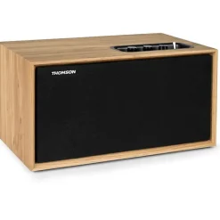 Enceinte Bluetooth Thomson WS502 100W caisson bois Bluetooth 5.0 USB RCA AUX IN