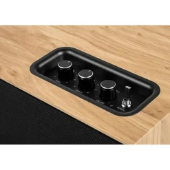 Enceinte Bluetooth Thomson WS502 100W caisson bois Bluetooth 5.0 USB RCA AUX IN