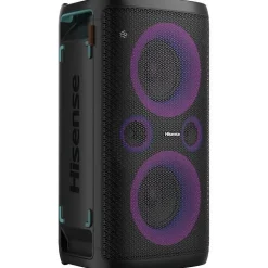 Enceinte nomade Bluetooth HISENSE PARTY STORM 300W 15h Noir 4 haut parleurs