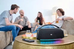 Enceinte sans fil lumineuse - BIGBEN - Mainstream 4 - Bluetooth, 100W, USB, Micro-SD, AUX-IN, Batterie 6000mAh