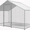 Enclos à poules 6 m² parc grillagé 2 x 3 x 2 M acier galvanisé