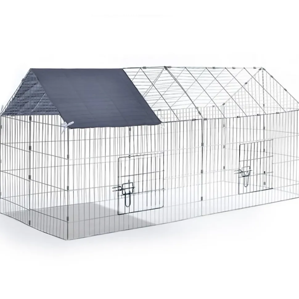 Enclos grillagé pour petits animaux en acier galvanisé