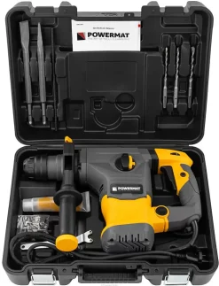 Ensemble Marteau Piqueur Perforateur 2600 W Foret 5,5 J
