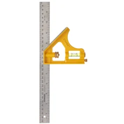 Equerre combinée Stanley Acier Jaune