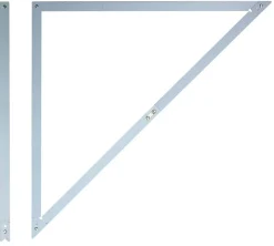 Equerre pliante en aluminium Outifrance 1,2m
