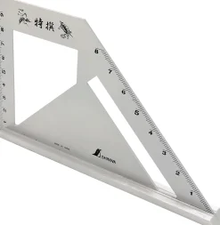 Equerre Shinwa avec onglet 45 et 90 degrés (32740)