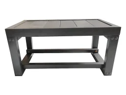 Escalier gris pour spa rigide - L60 x P30 x H30 cm - VANUATU