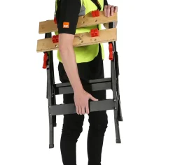 Etabli pliant mobile 100kg - 56 cm Acier