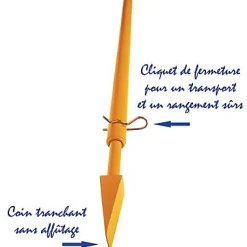 Fendeur de bûches Jad Jardin 7,7 kg sans affûtage