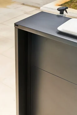 Fileur en acier noir pour cuisine extérieure forge Adour vendu par 2