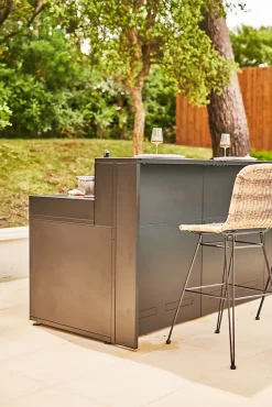 Fileur en acier noir pour cuisine extérieure forge Adour vendu par 2