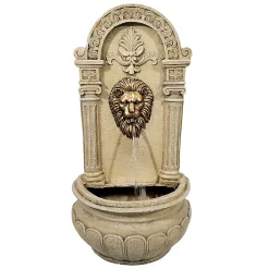 Fontaine Antika style antique beige avec pompe 250L/h pour intérieur/extérieur