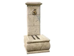 Fontaine de jardin Napoli en pierre reconstituée