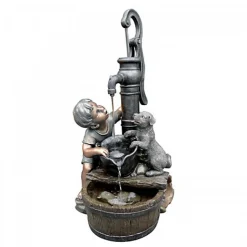 Fontaine de terrasse Regina avec pompe