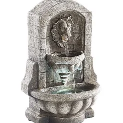 Fontaine d'intérieur sculpture Lion LeoZen