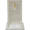 Fontaine "ETNA" en pierre reconstituée 57 x 42 x 87 cm Beige