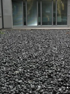 Galet de marbre noir ébène 25-40 Granulati Zandobbio 25 kg