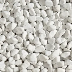 Galet marbre blanc 15-25 Blooma 25kg