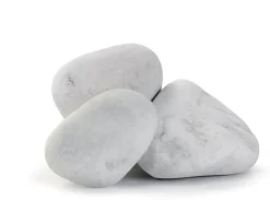 Galet marbre blanc 60-100 Blooma 25kg
