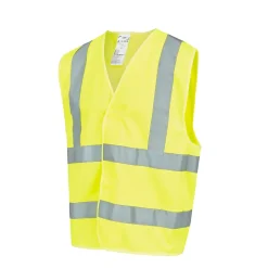 Gilet haute visibilité jaune Site imperméable Taille L / XL