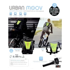 Gilet signalétique Led + Télécommande Urban Moov