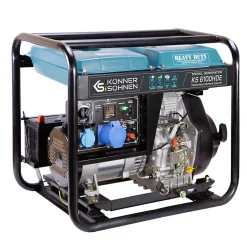 Générateur diesel "Könner & Söhnen" KS 6100HDE (EURO V)