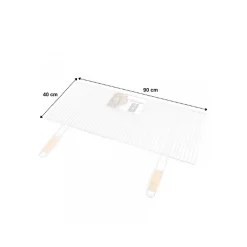 Grille découpable pour barbecue 90 x 40 cm - Somagic