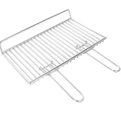 Grille inox pour barbecue Le Marquier Vulcain 48 x 28 cm