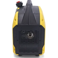 Groupe electrogène Silencieux 2200W Inverter Moteur 4T essence 79 Cm3 CHAMPION Protection AVR Autonomie + 10 heures Generateur