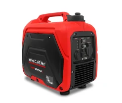 Groupe électrogène 1000 W - carburant SP95 et SP98 - autonomie 4 h - L.27,4 x l.43 x H.40,5 cm - Mecafer MF1200i
