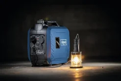 Groupe électrogène 1600 W - carburant SP95 et SP98 - autonomie 6 h - L.52 x l.27 x H.44 cm - Scheppach SG2500i