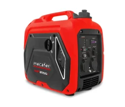 Groupe électrogène 1800 W - carburant SP95 et SP98 - autonomie 8 h - L.47,8 x l.29,8 x H.46 cm - Mecafer MF2100i